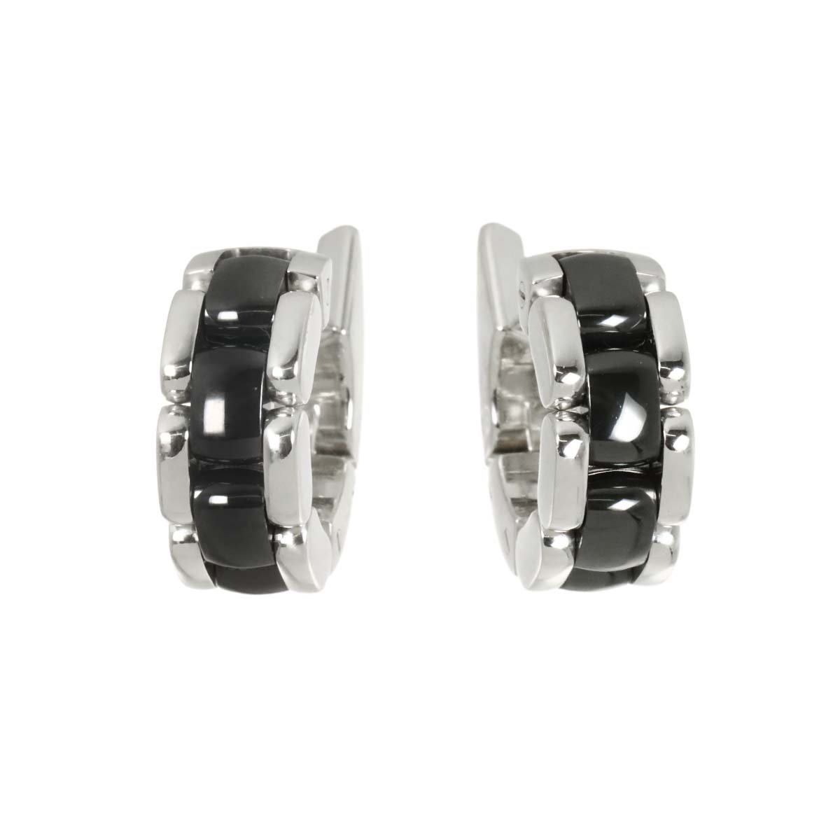 ULTRA Earrings Pierced 18K WG 750 Ceramic
