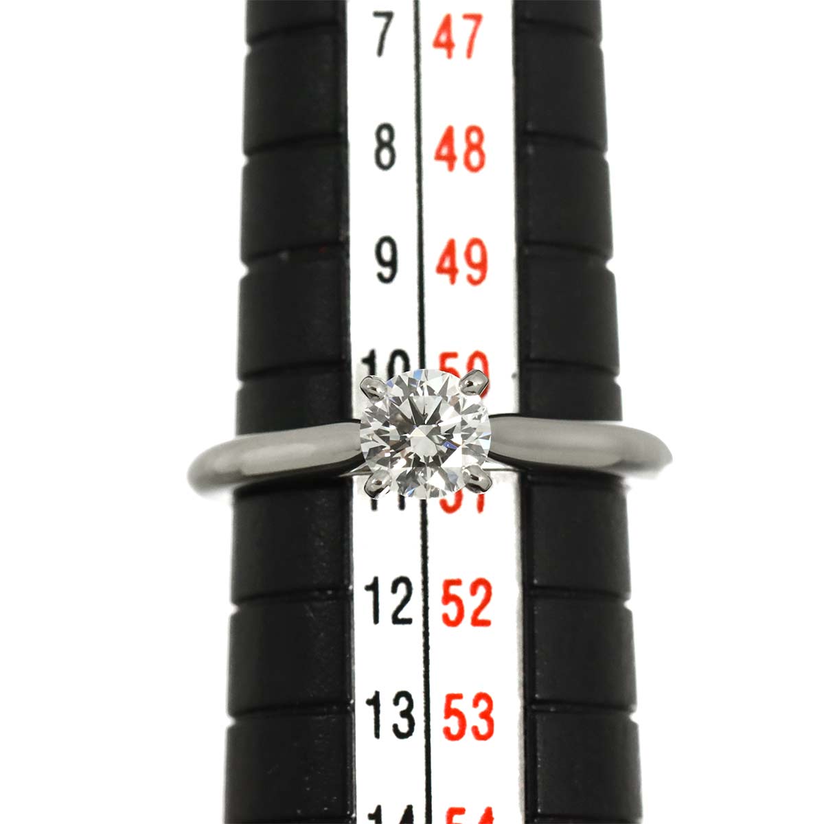 Diamond 0.51ct H/VVS1/3EX Ring Platinum size51 5.5-5.75(US)
