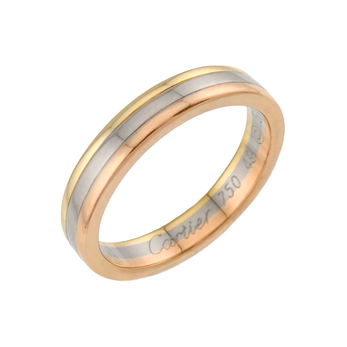 Vendome Ring 18K YG WG PG 750 size49 4.5-4.75(US)