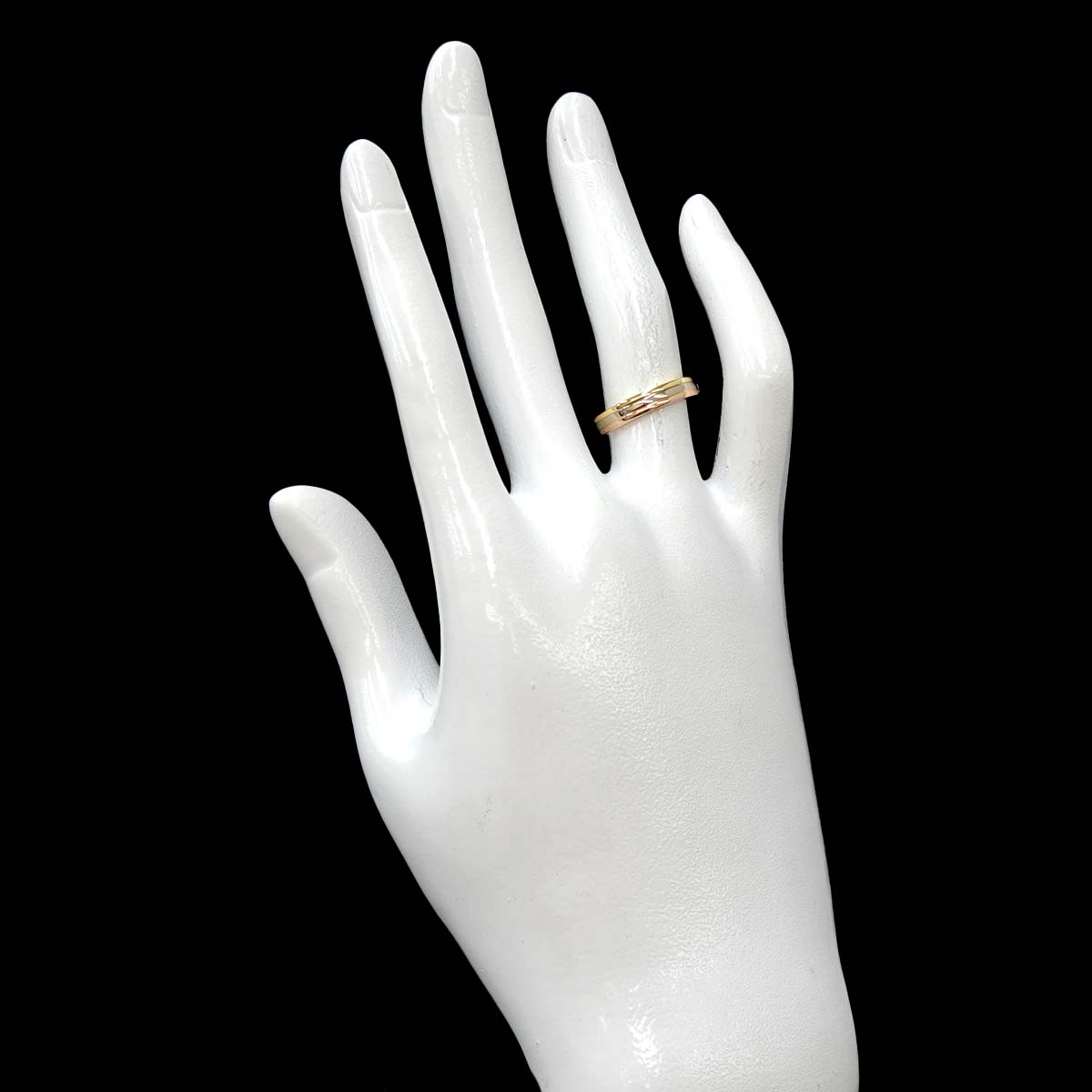 Vendome Ring 18K YG WG PG 750 size49 4.5-4.75(US)