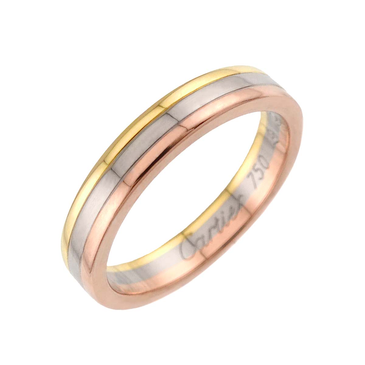Vendome Ring 18K YG WG PG 750 size49 4.5-4.75(US)