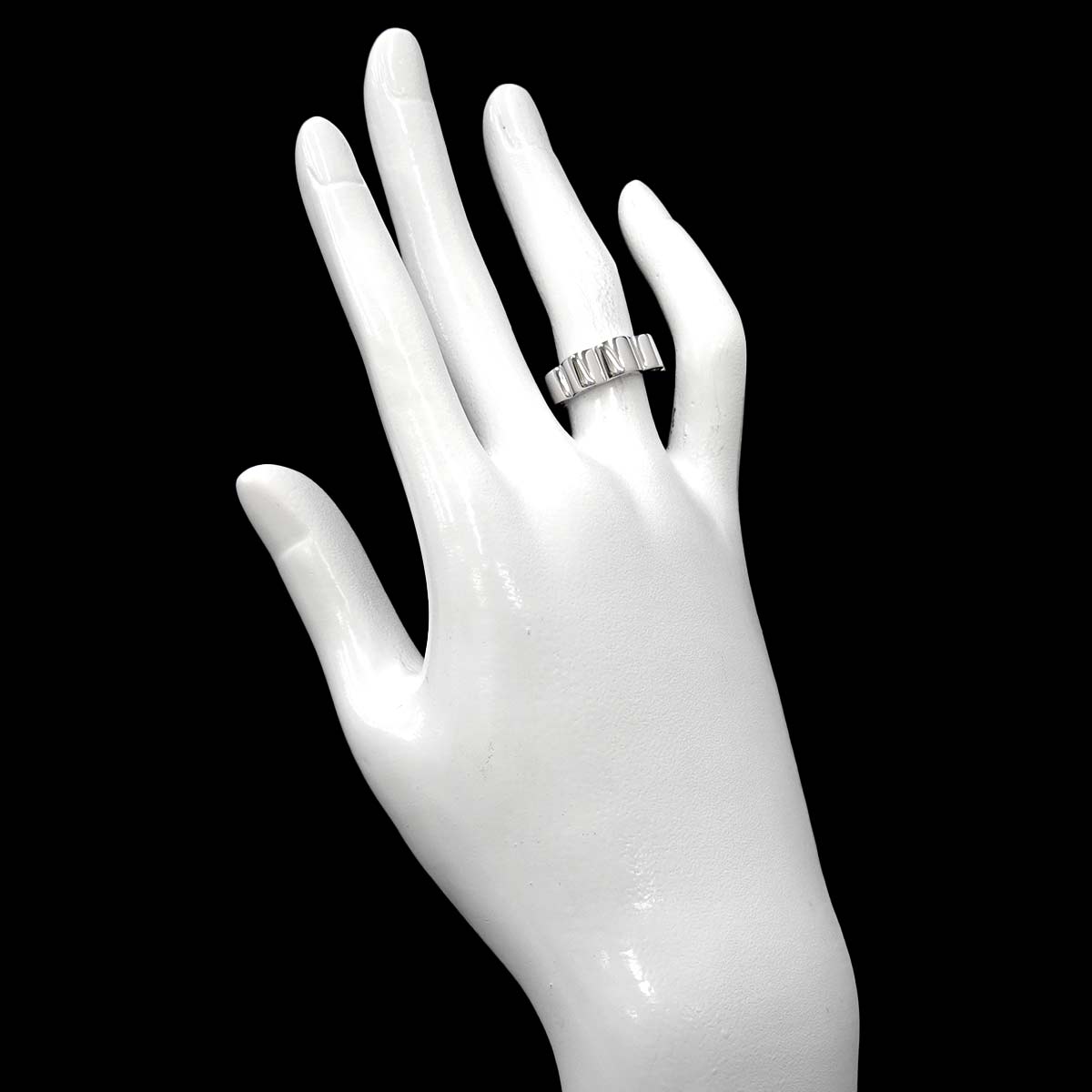 Profile de Camellia Ring 18K WG 750 Size49 4.75-5(US)