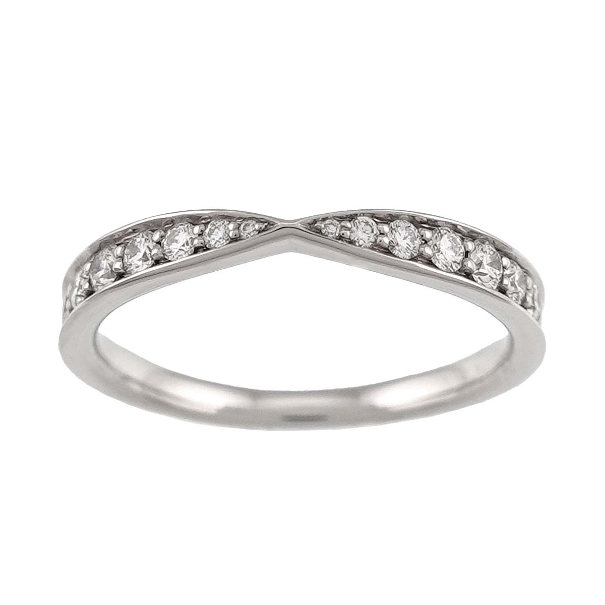 Harmony Diamond Ring Pt Size4(US)