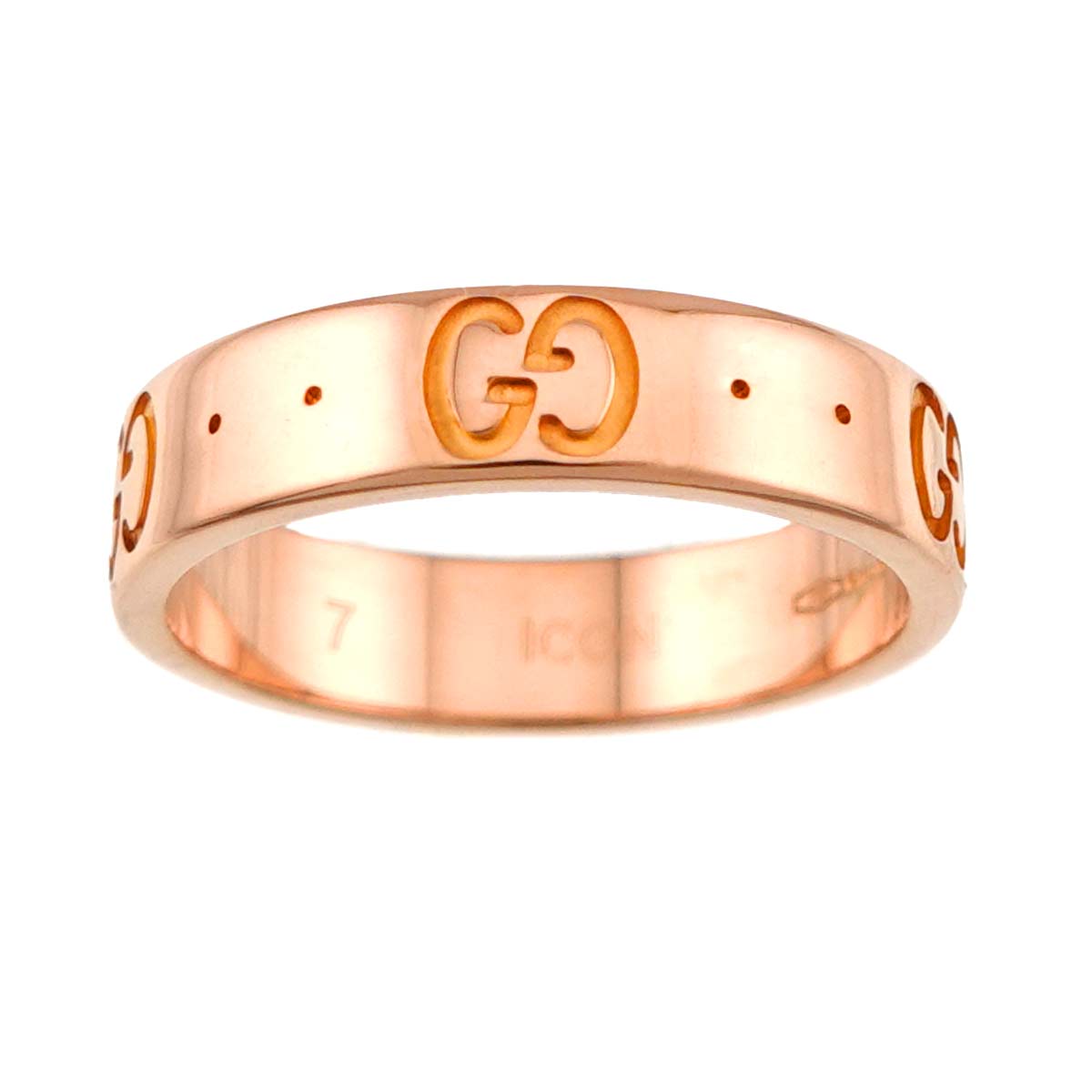 Icon Ring 18K PG Pink Gold 750 Size7 4(US)