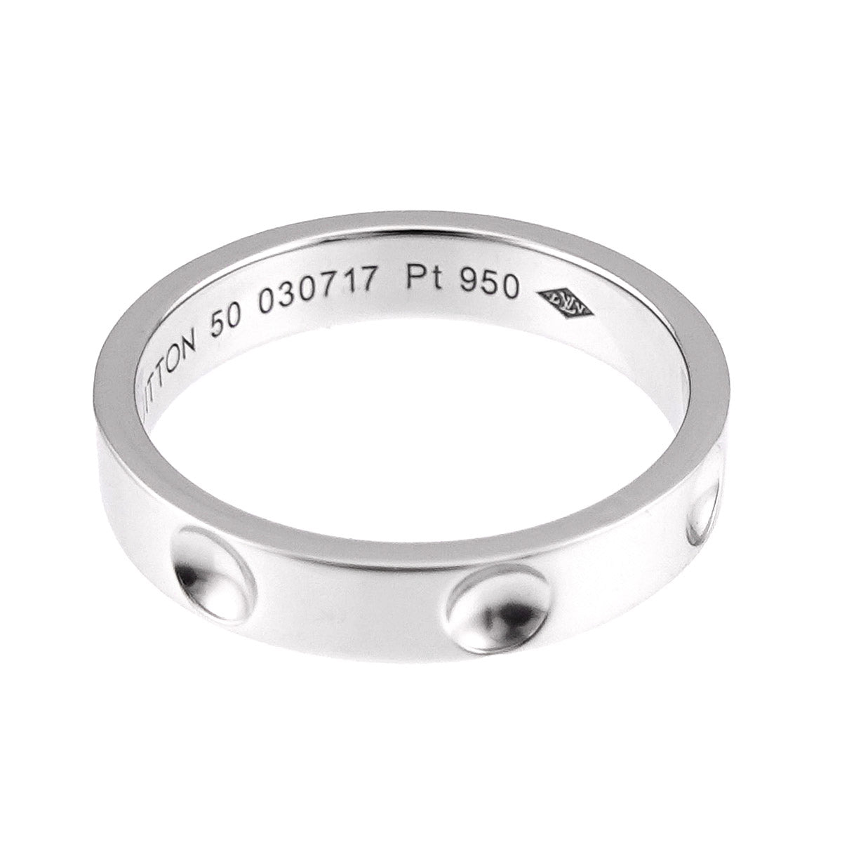 Petit Bague Empreinte Ring 18K WG 750 size50 5.25(US)