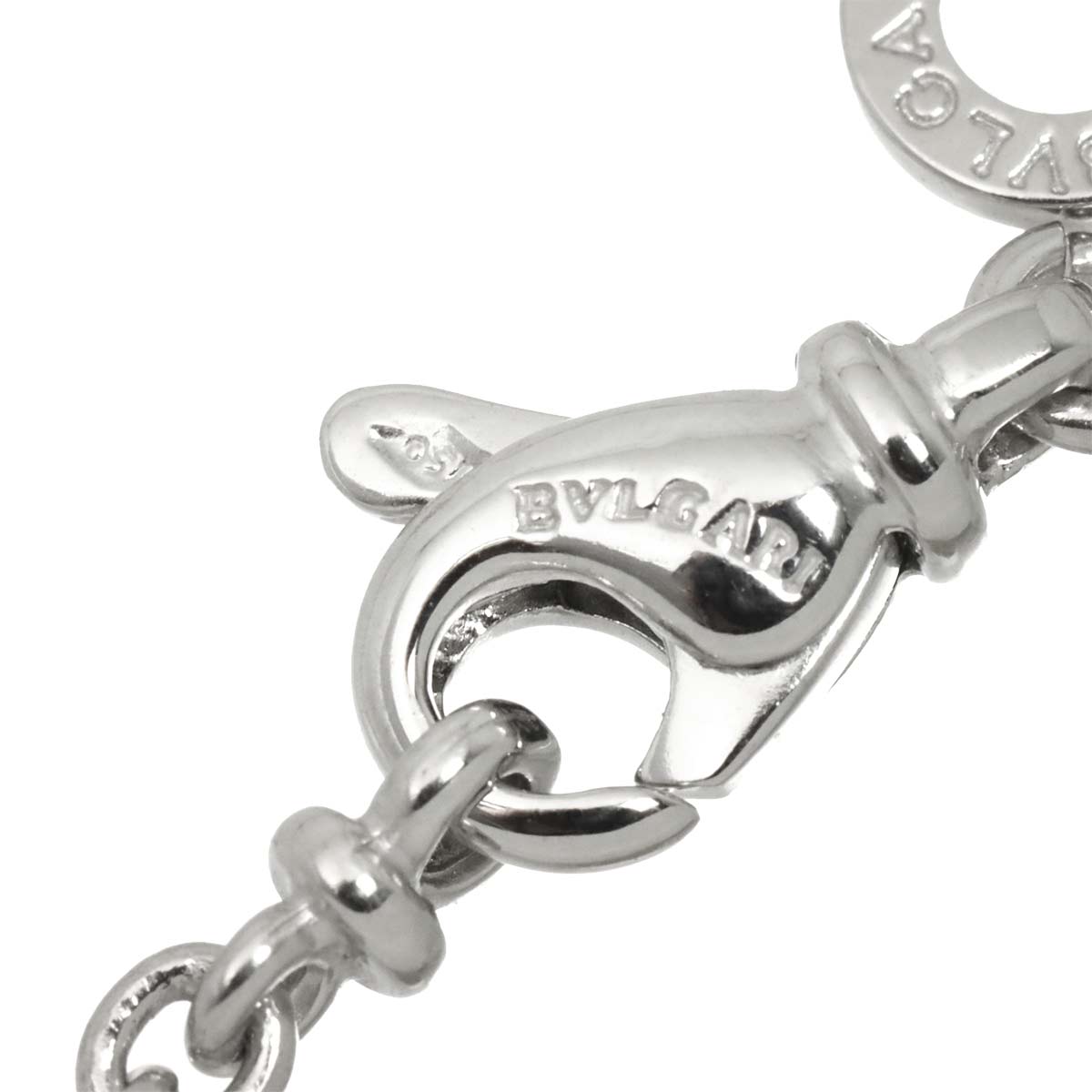 Ingot Necklace 18K White Gold 750