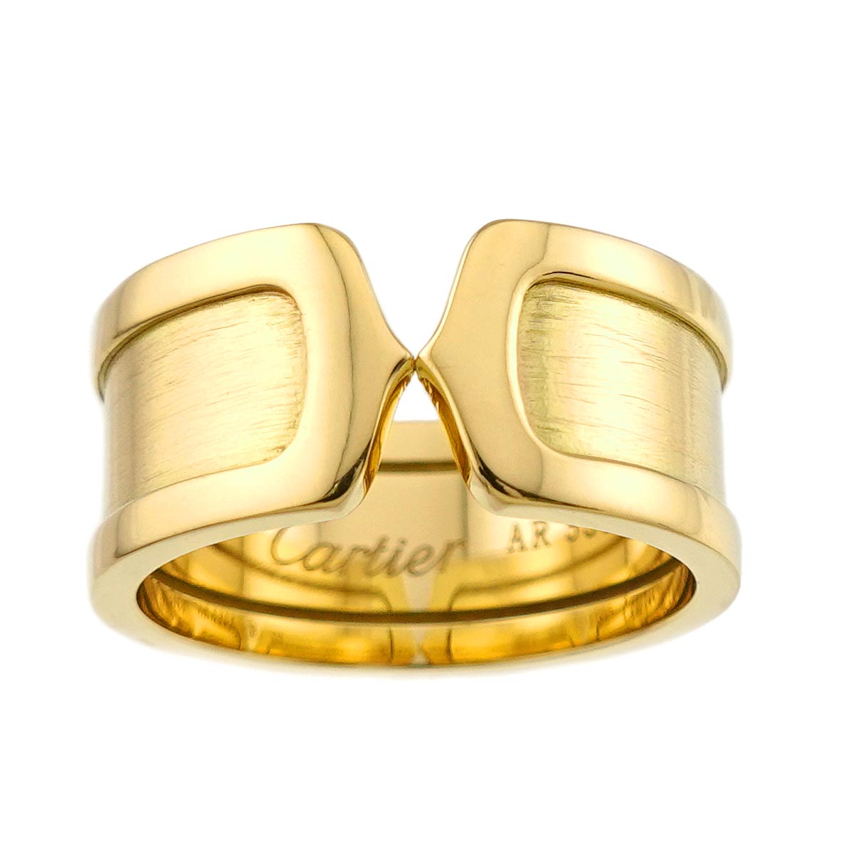 C2 Ring 18K YG 750 size59 8.25(US)