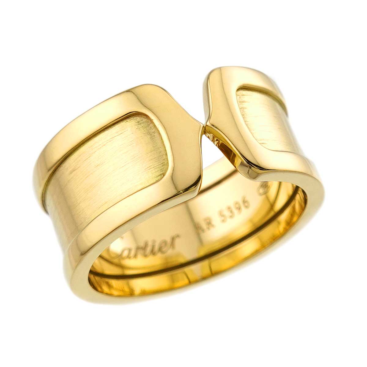 C2 Ring 18K YG 750 size59 8.25(US)