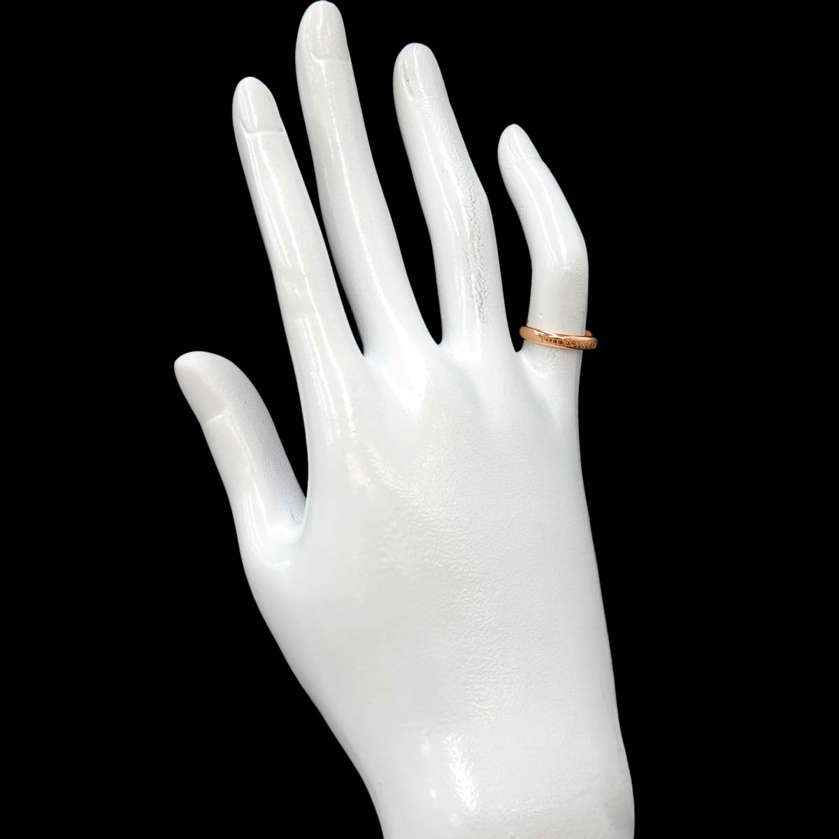 Ring 18K Pink Gold 750 Size3.25(US)