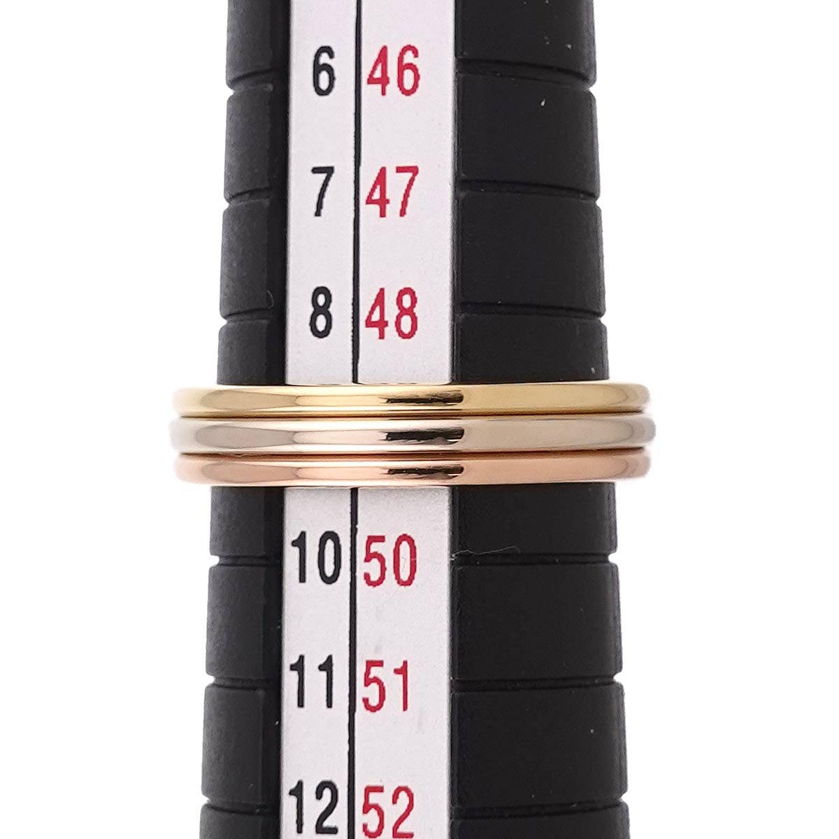 Vendome Ring 18K YG WG PG 750 size49 4.75-5(US)