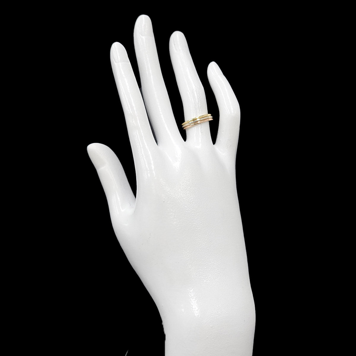 Vendome Ring 18K YG WG PG 750 size49 4.75-5(US)