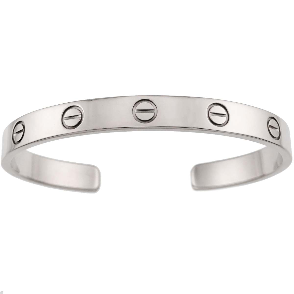 Love Bracelet Open 18K White Gold 750 Size16