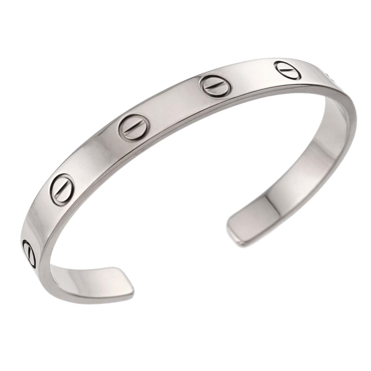 Love Bracelet Open 18K White Gold 750 Size16