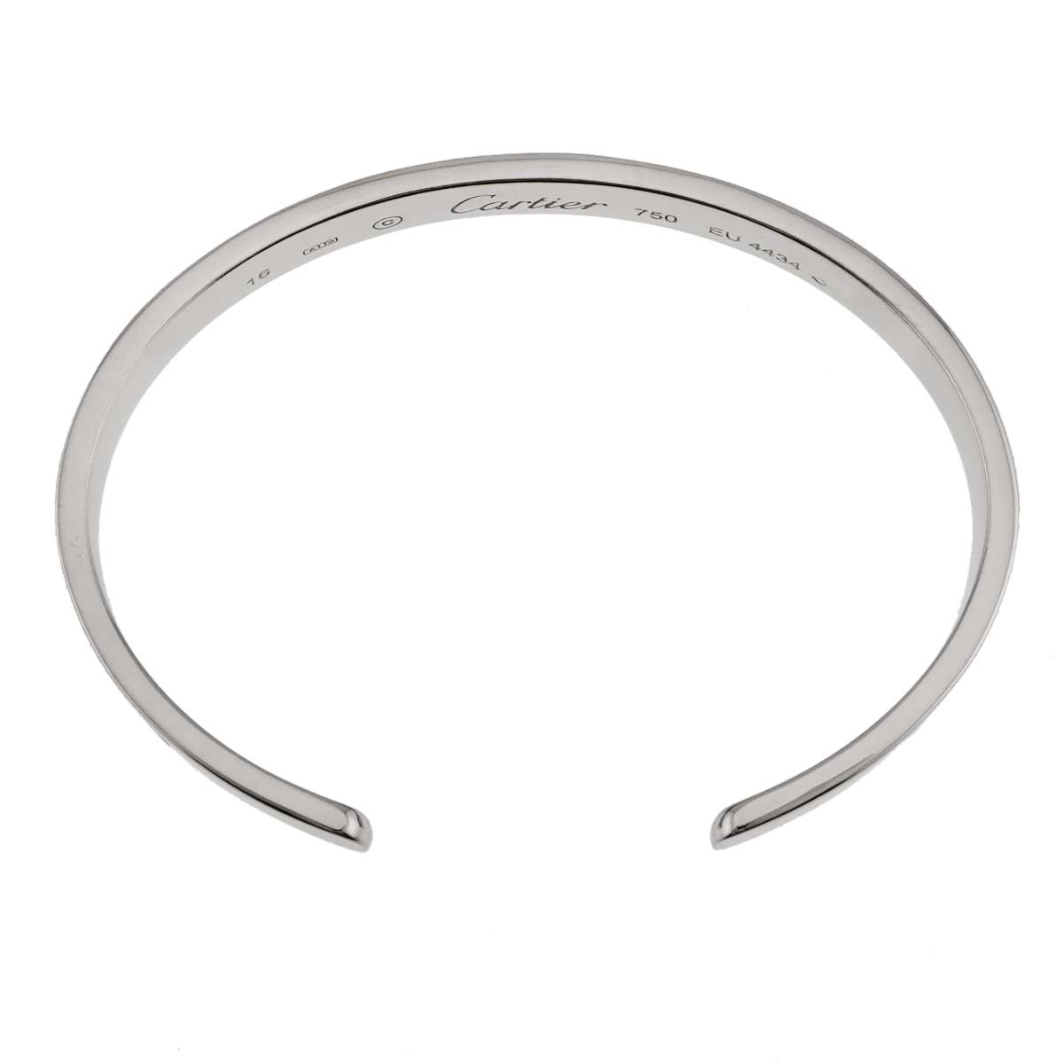 Love Bracelet Open 18K White Gold 750 Size16