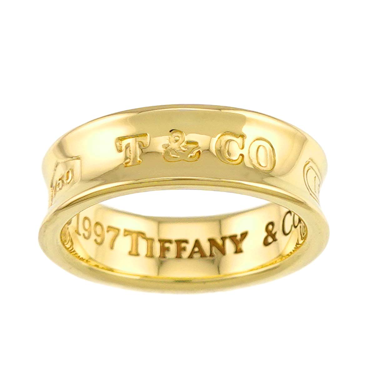 1837 Narrow Ring 18K Yellow Gold 750 size5.5-5.75(US)