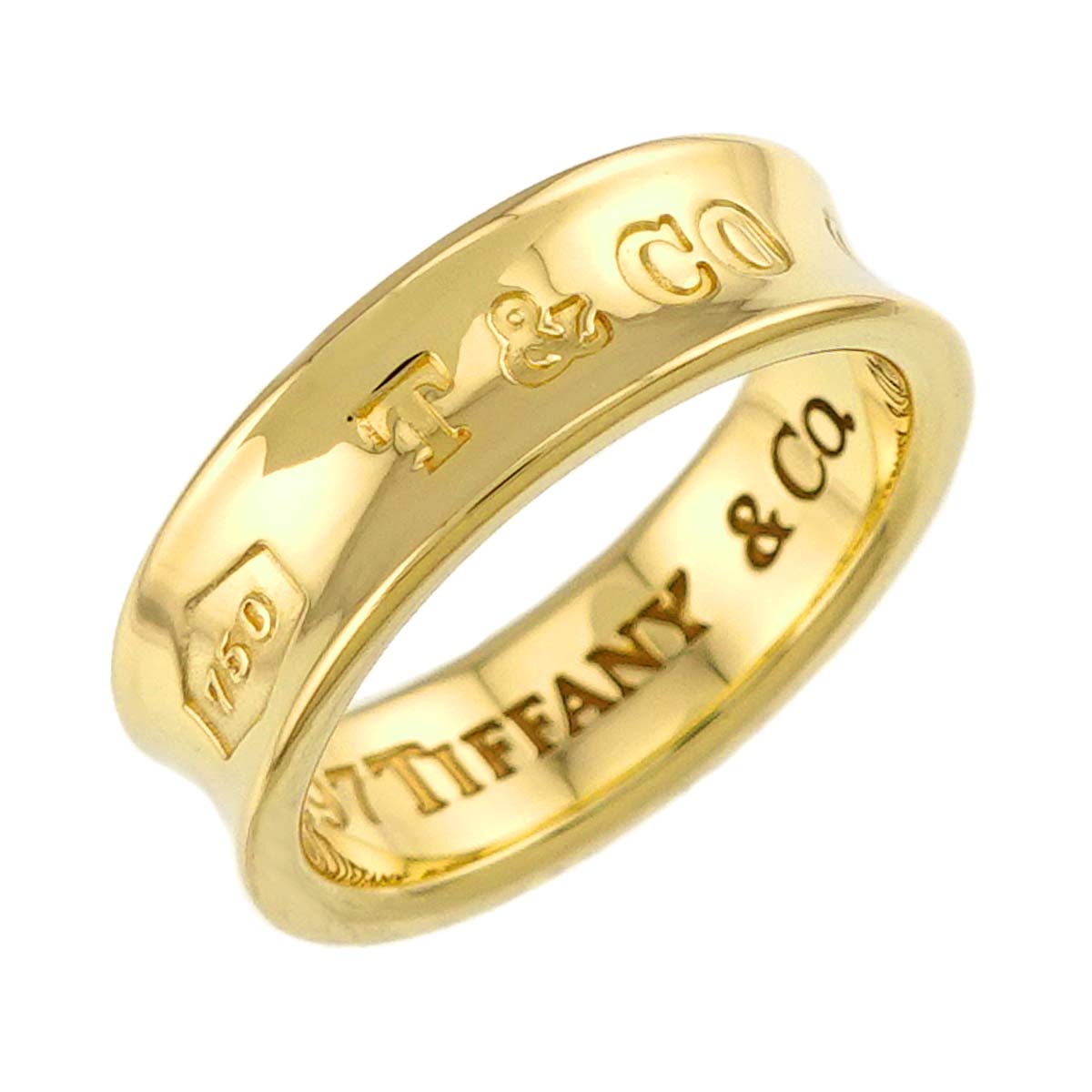 1837 Narrow Ring 18K Yellow Gold 750 size5.5-5.75(US)