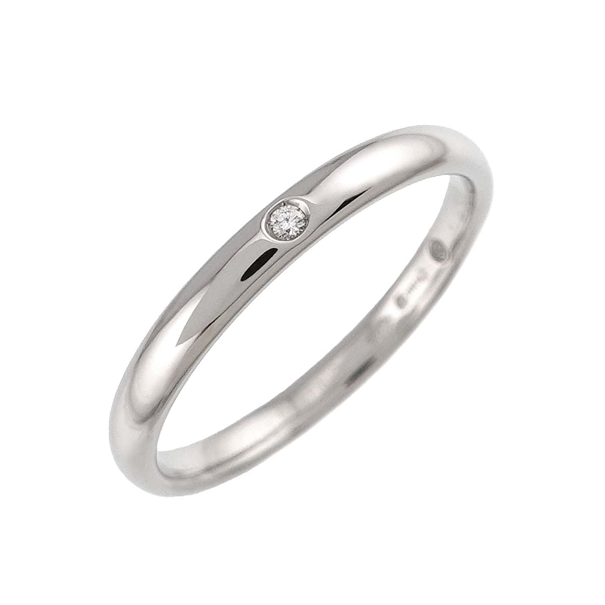 Diamond Ring Platinum size6.75-7.25(US)