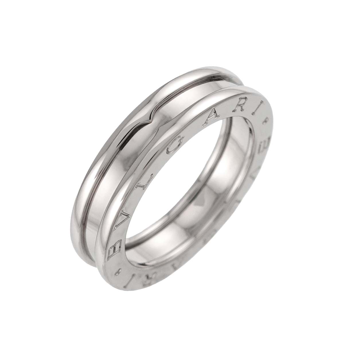 B-zero1 1Band Ring 18K WG 750 size54 6.5-6.75(US)