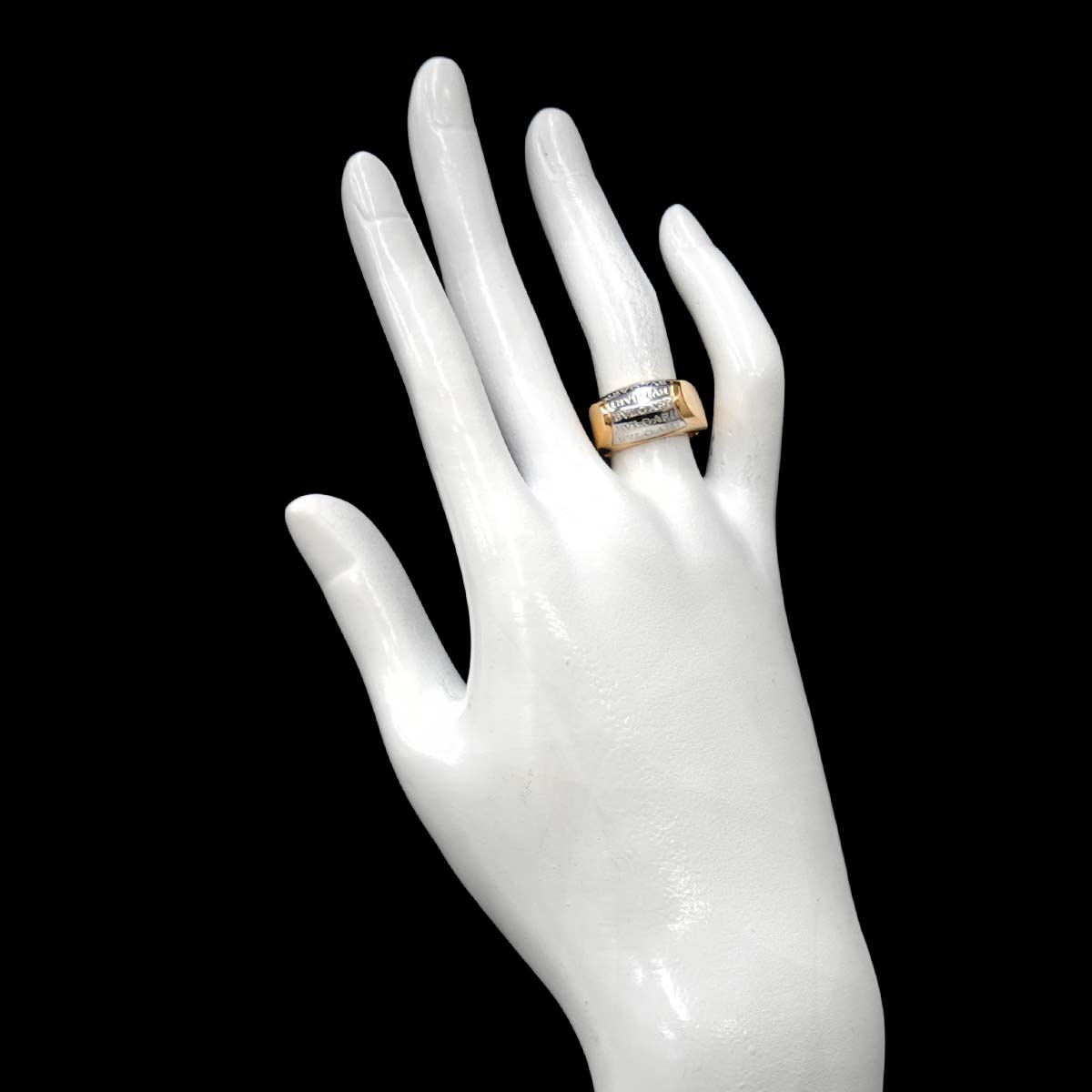 Ring 18K Yellow Gold 750 size5.5-5.75(US)