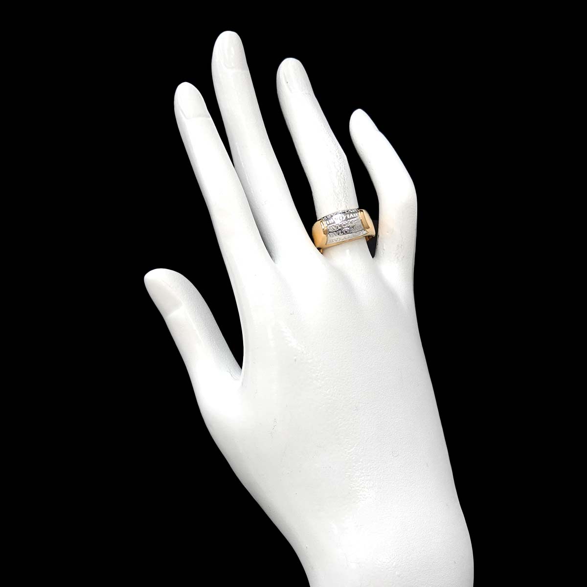 Ring 18K Yellow Gold 750 6.25-6.5(US)