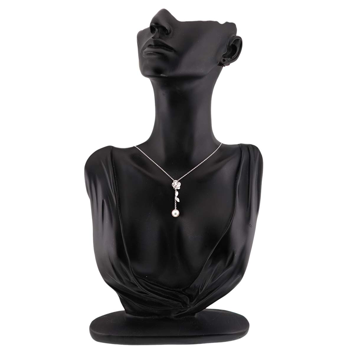 Akoya Pearl 7.5mm Necklace 18K WG 750