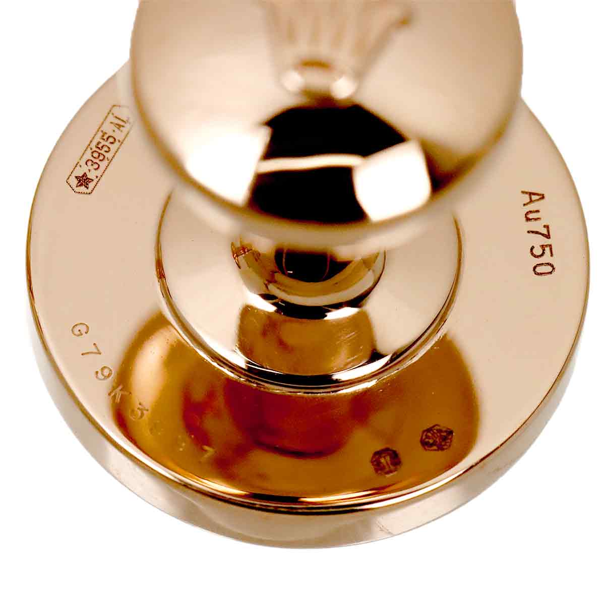 Cuff links 18K PG 750