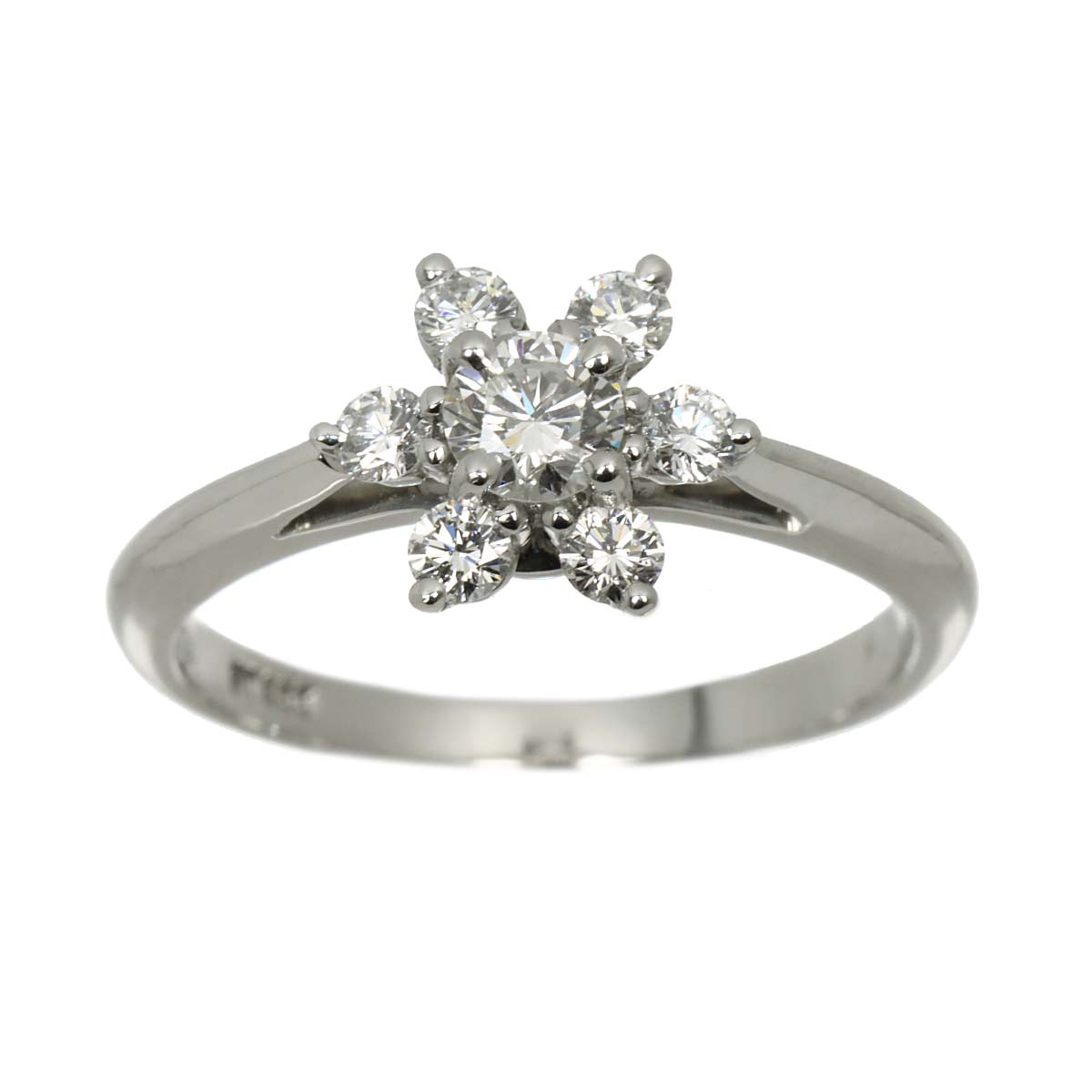 Diamond Ring Platinum Size5-5.25(US)