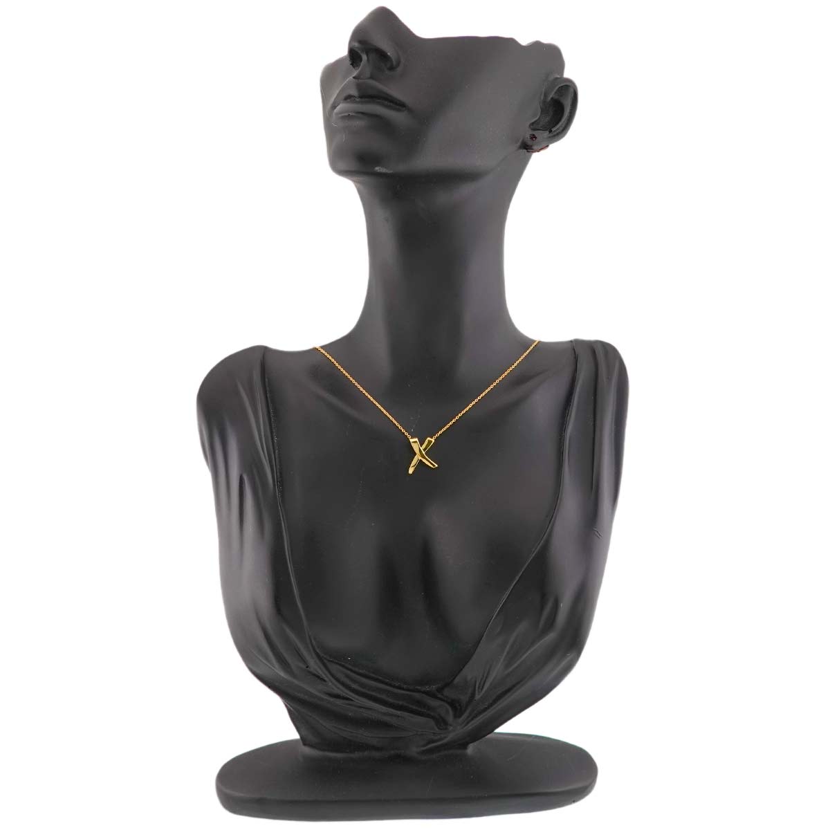 X Necklace 18K Yellow Gold 750