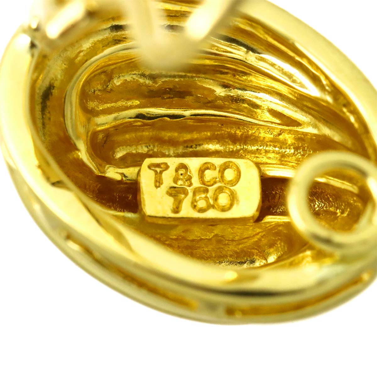 Earrings Clip on 18K Yellow Gold 750