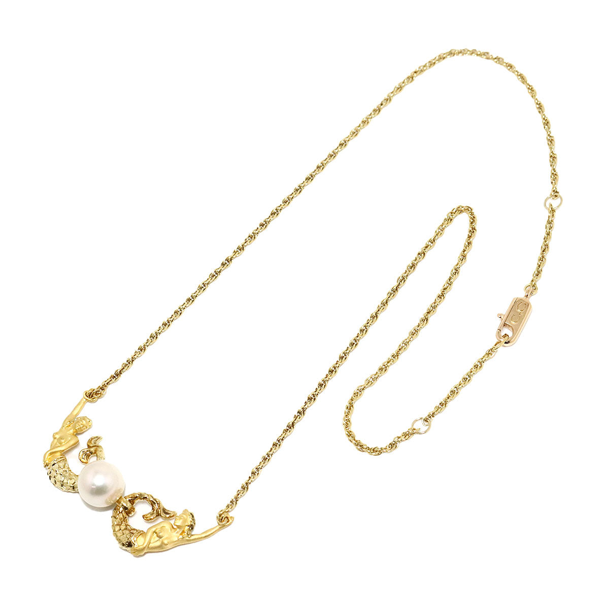 Akoya Pearl 9.4mm Necklace 18K YG 750