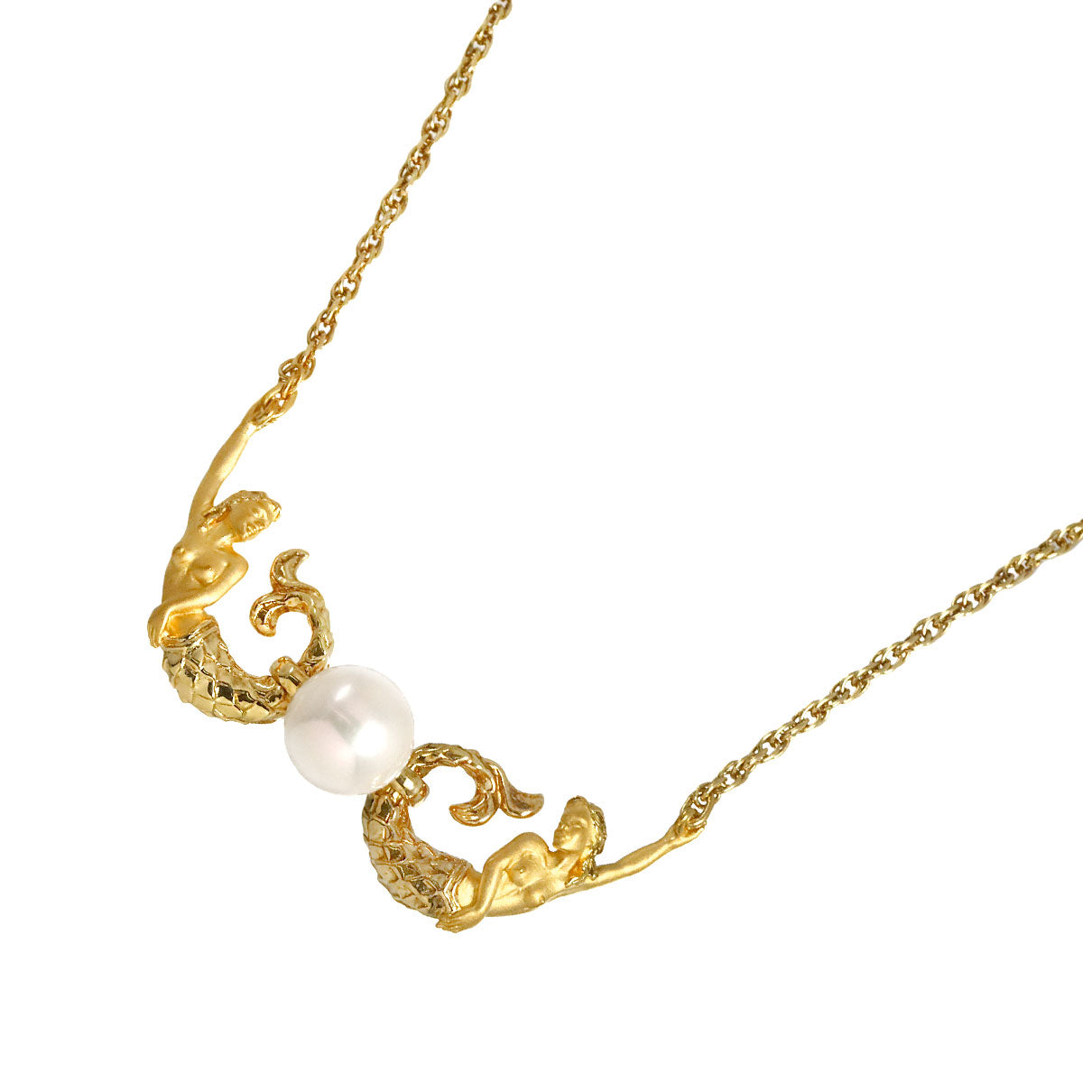 Akoya Pearl 9.4mm Necklace 18K YG 750