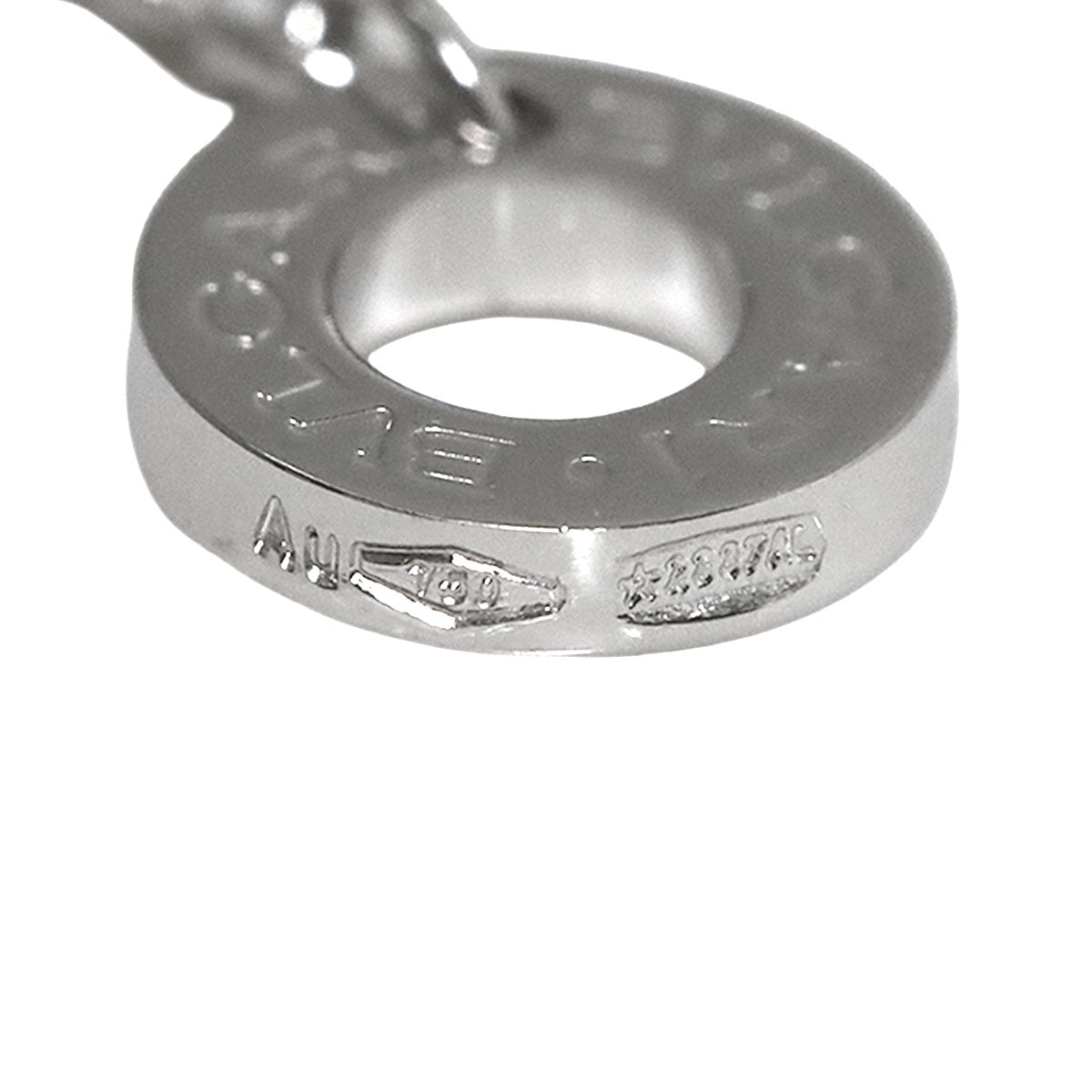 B-zero1 Element Necklace 18K WG White Gold 750