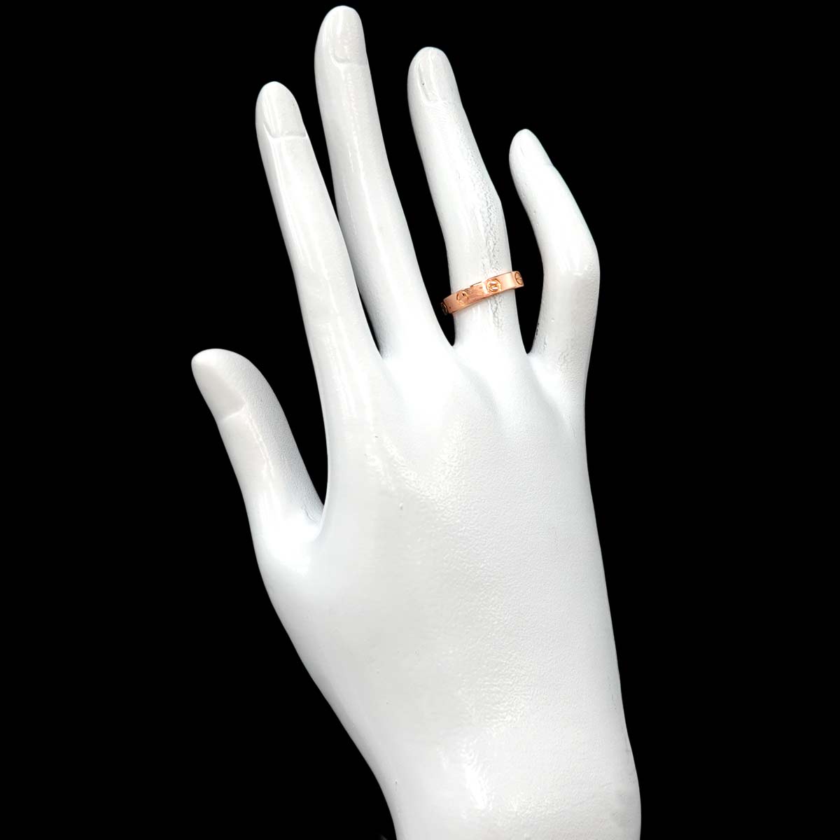 Mini Love Ring 18K Pink Gold 750 size49 4.75-5(US)