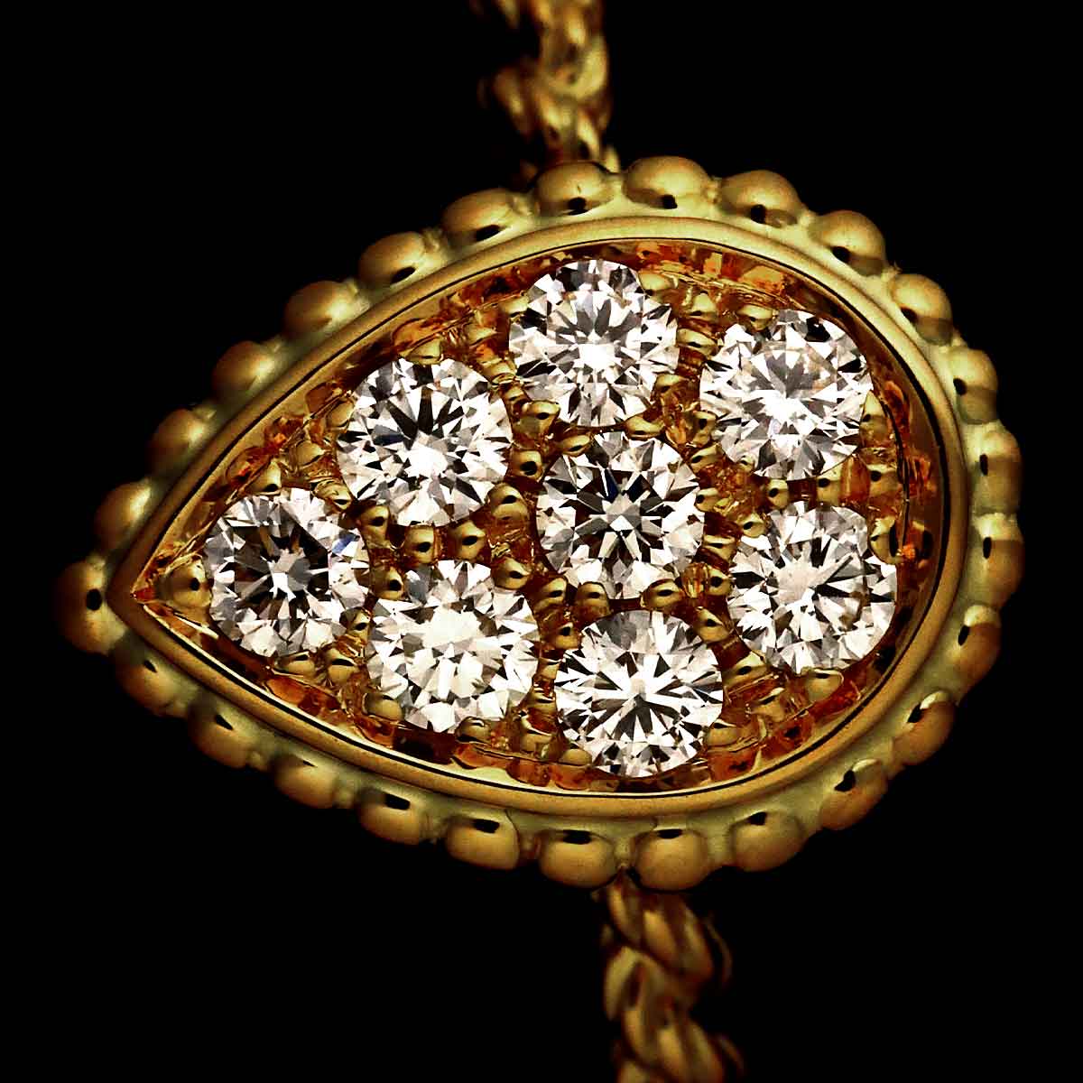 Serpent Boheme Diamond SM Ring 18K YG 750 Size52 5.75-6(US)