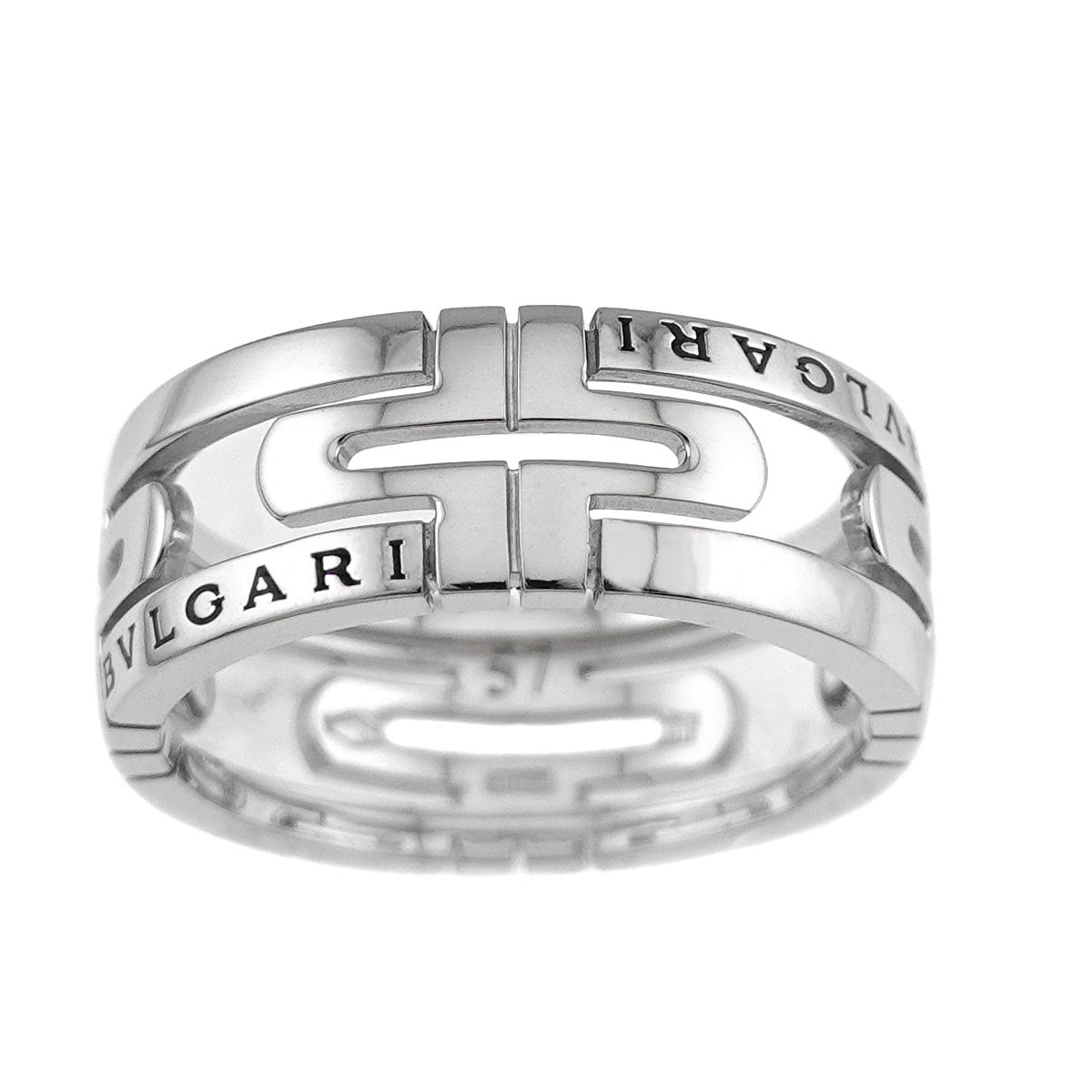 Parentesi Ring 18K White Gold 750 size57 7.5(US)