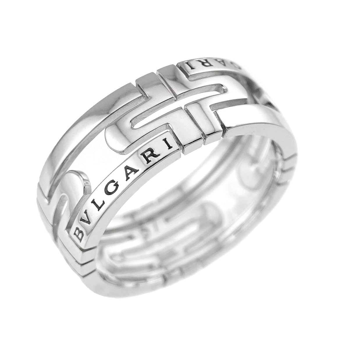 Parentesi Ring 18K White Gold 750 size57 7.5(US)