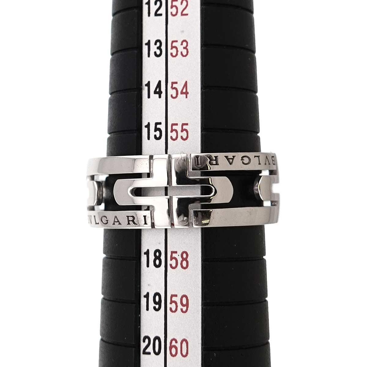 Parentesi Ring 18K White Gold 750 size57 7.5(US)
