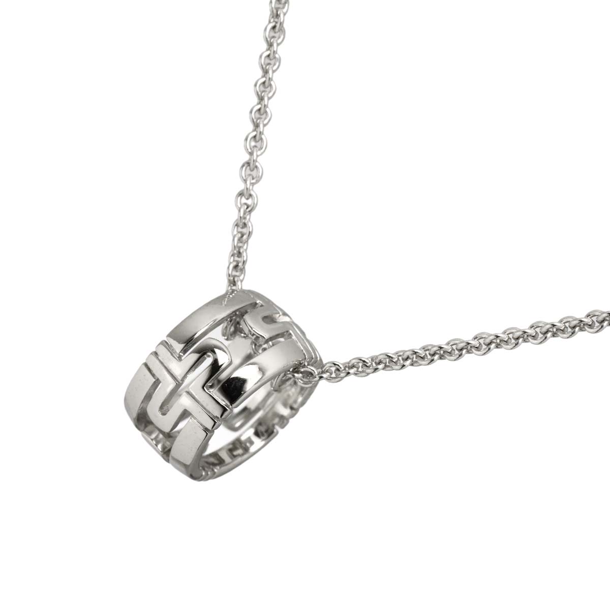 Parentesi Necklace 18K White Gold 750