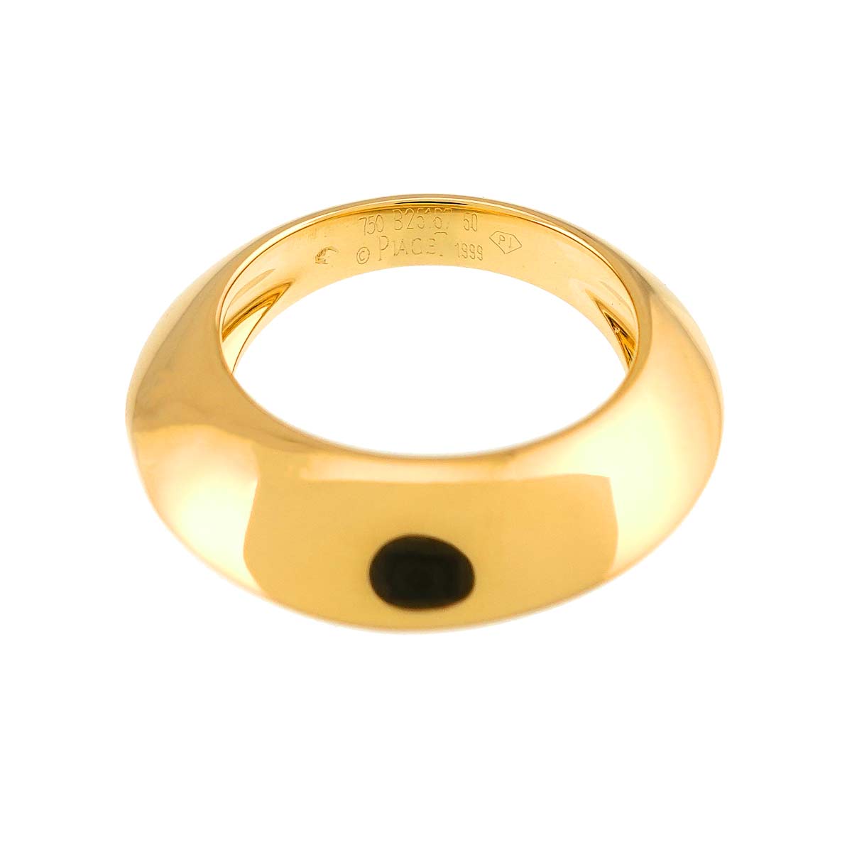 Diamond Ring 18K Yellow Gold 750 size50 5.25(US)