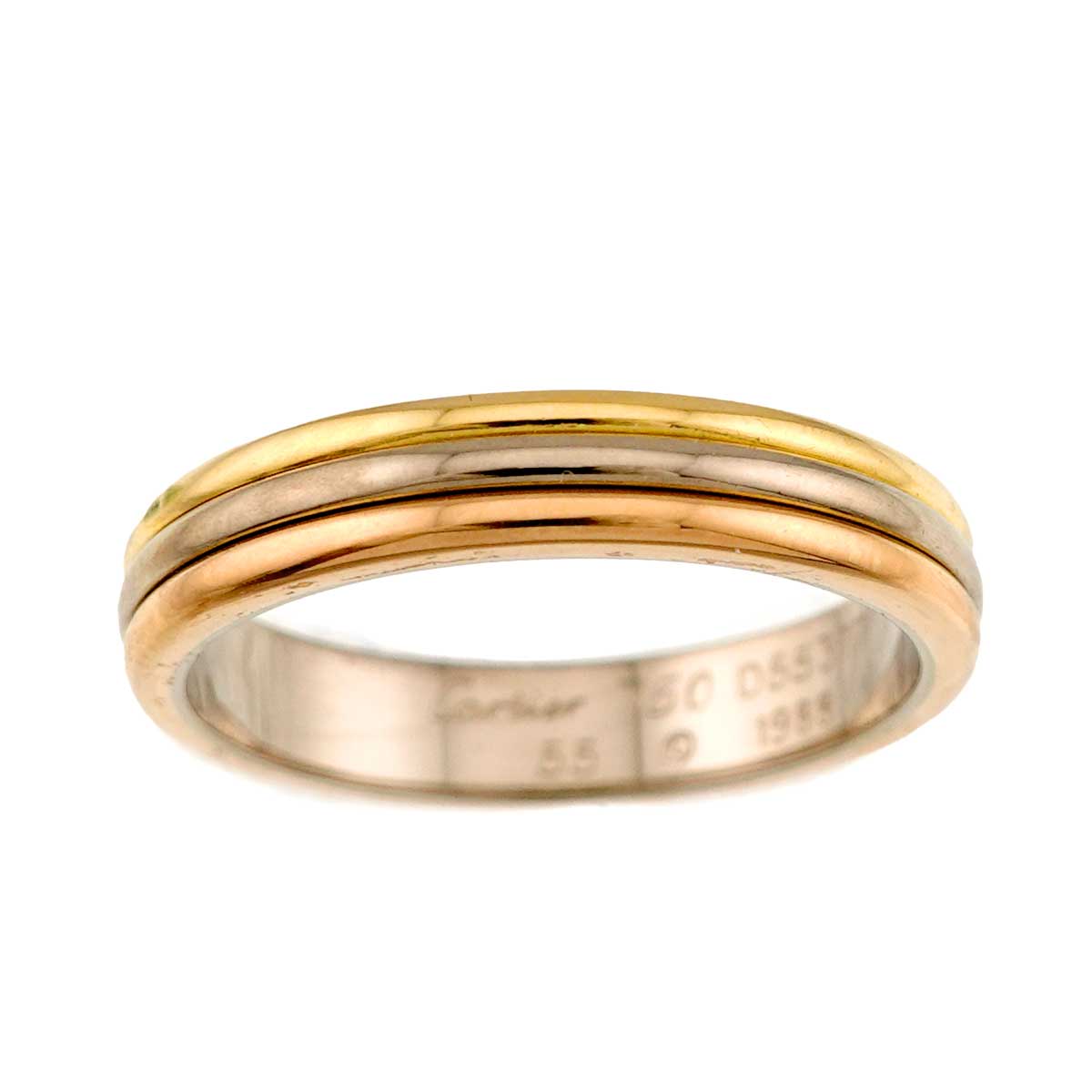 Vendome Ring 18K YG WG PG 750 size55 6.75-7.25(US)
