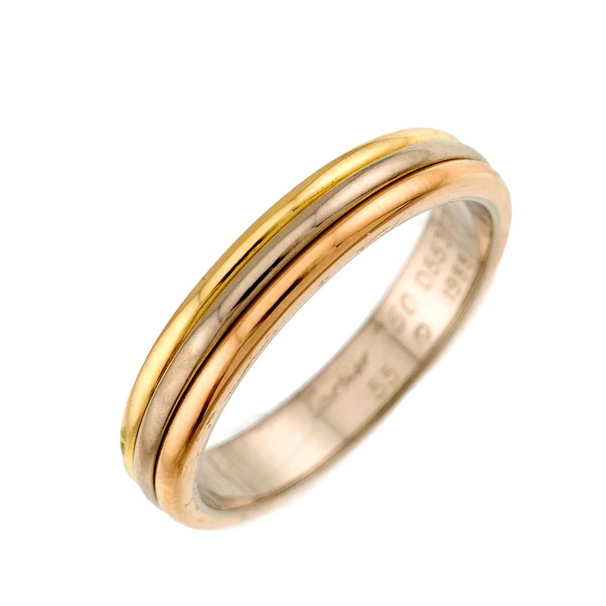 Vendome Ring 18K YG WG PG 750 size55 6.75-7.25(US)