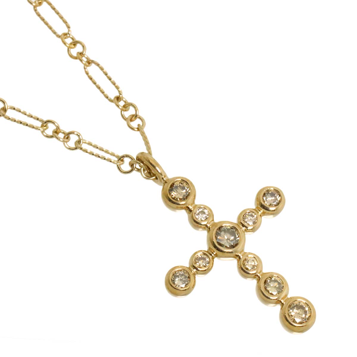 Brown Diamond 0.40ct Necklace 18K Brown Gold 750