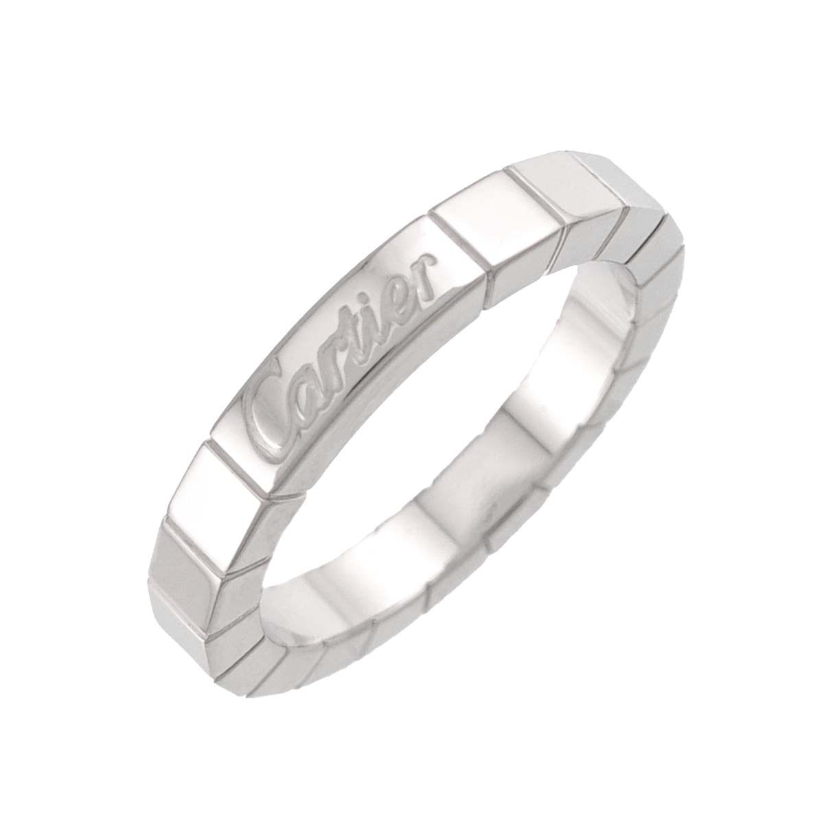 Laniere Ring 18K White Gold 750 Size50 5-5.25(US)