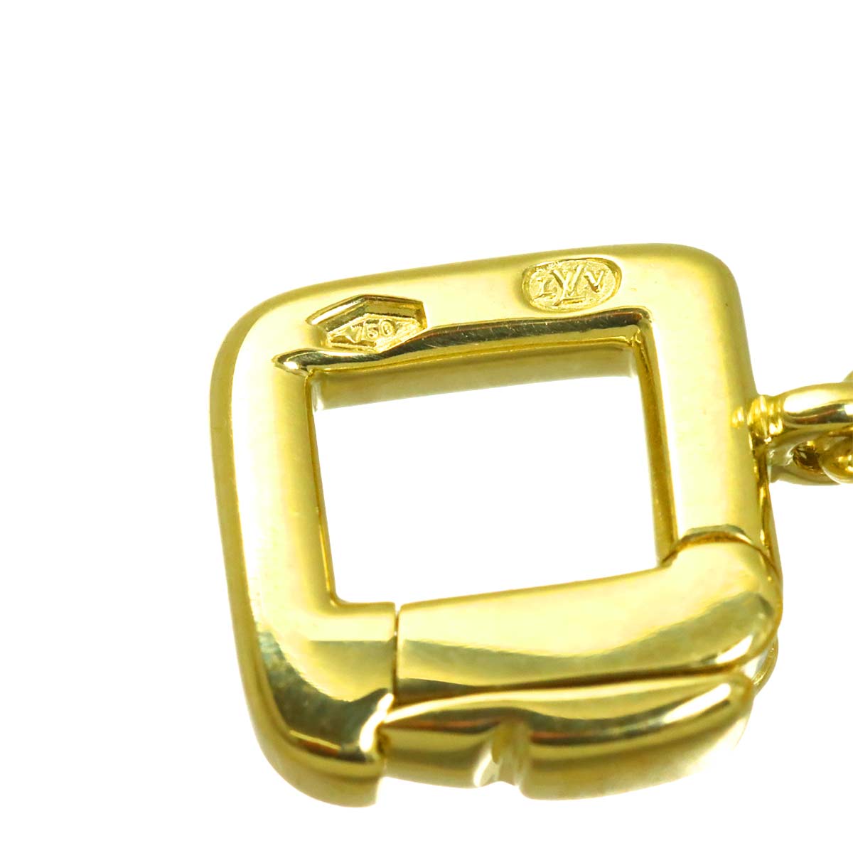 Pendentif Heart Locket Charm Pendant Top 18K YG 750