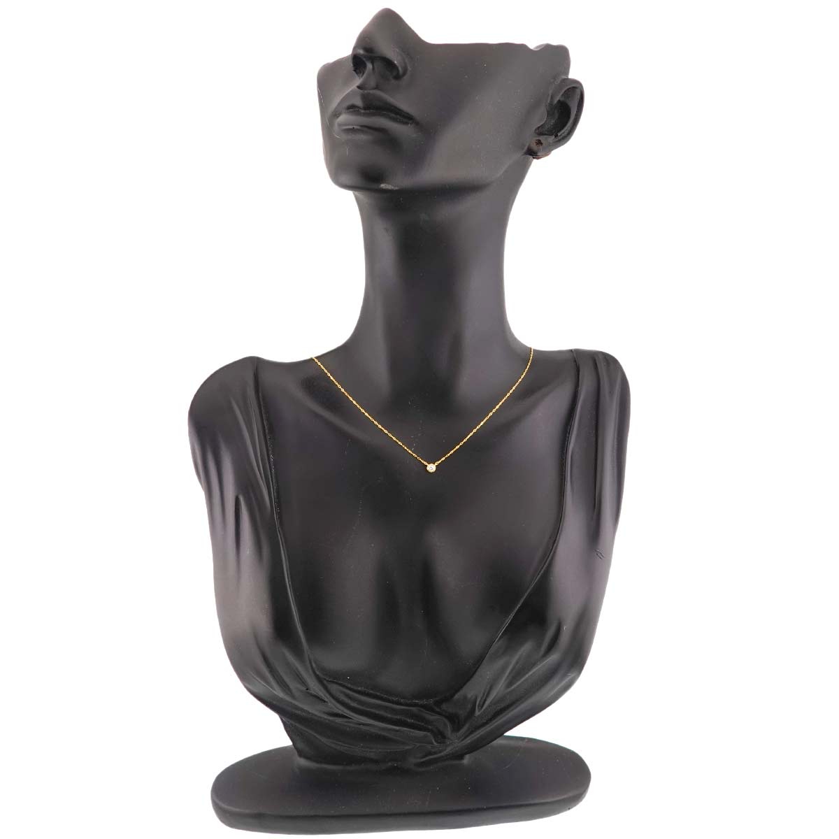 Diamond Necklace 18K Yellow Gold 750