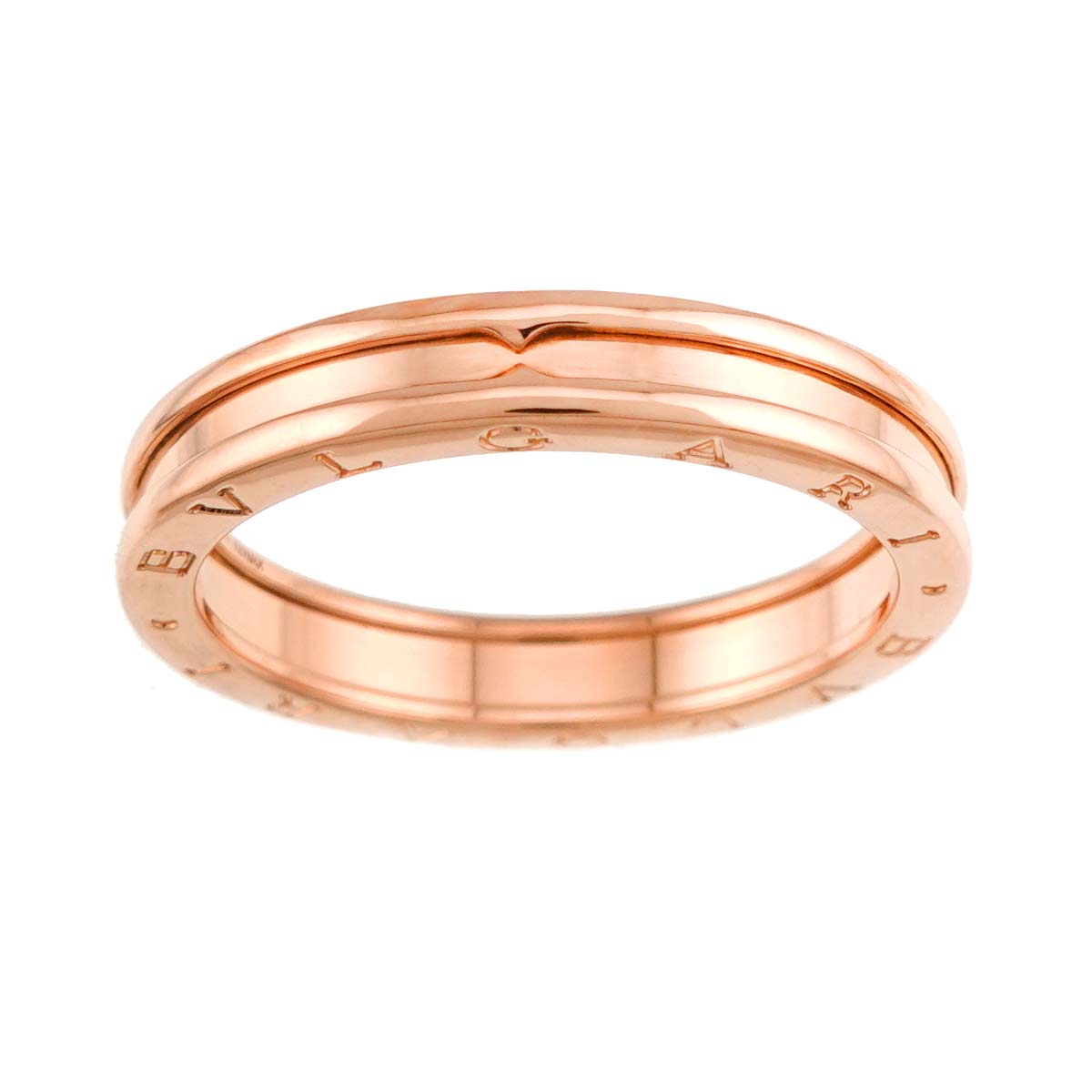 B-ZERO1 1Band Ring 18K Pink Gold 750 Size74 15(US)