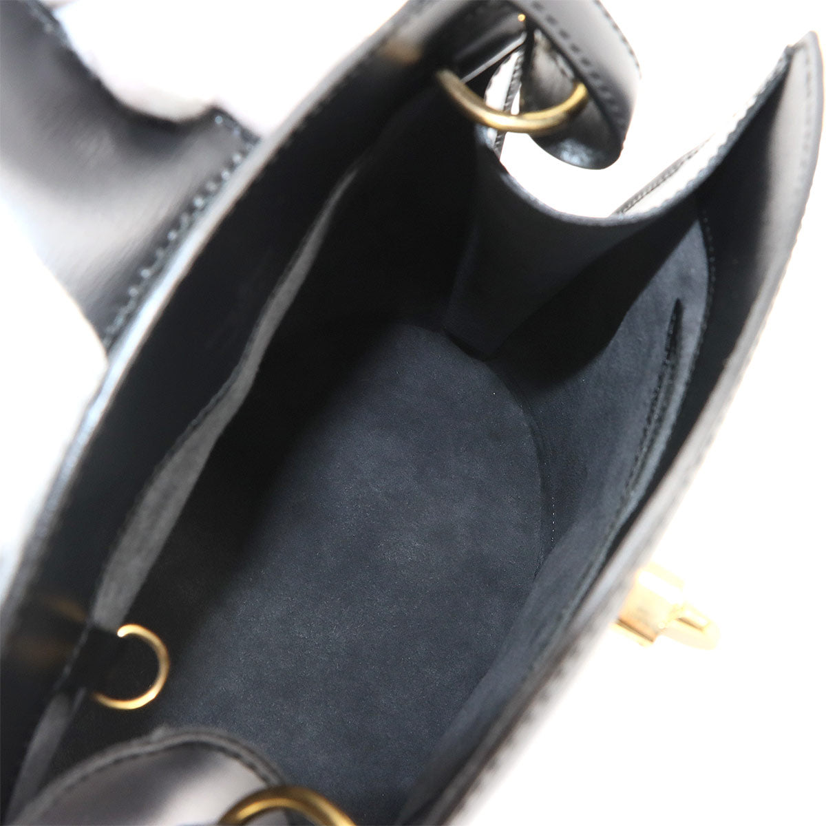 Epi Cluny Shoulder Bag Leather Noir M52252 Purse