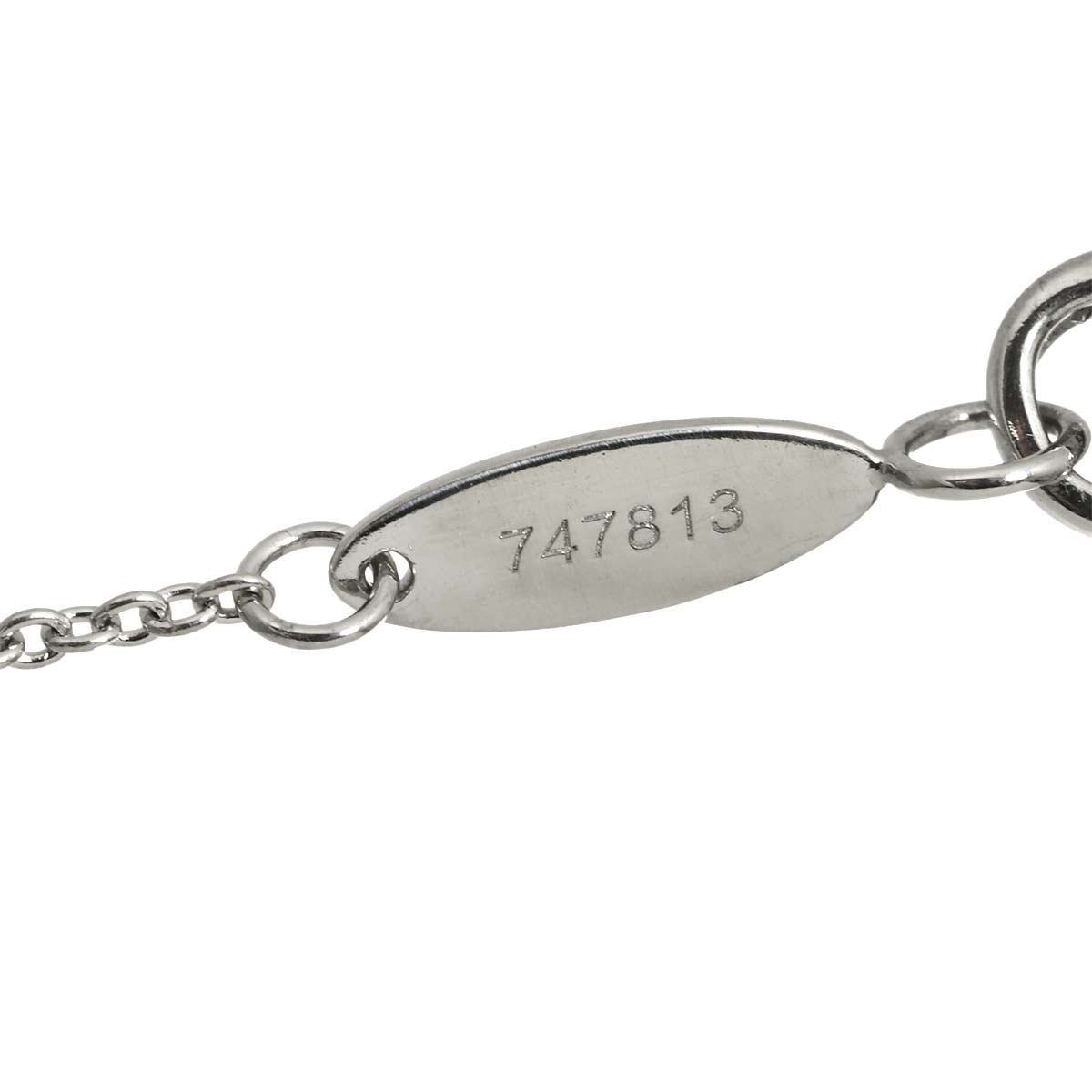 Loop Diamond Medium Necklace Pt