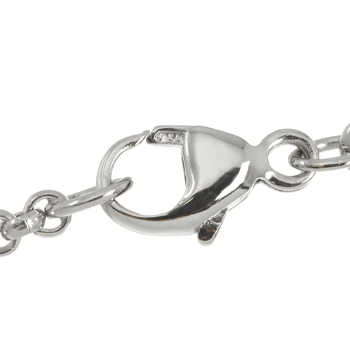 Happy Diamond Necklace 18K White Gold 750
