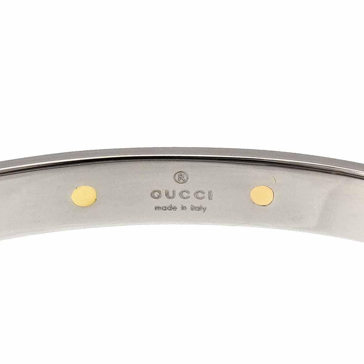 G Logo Bracelet 18K Yellow Gold 750 SS size17